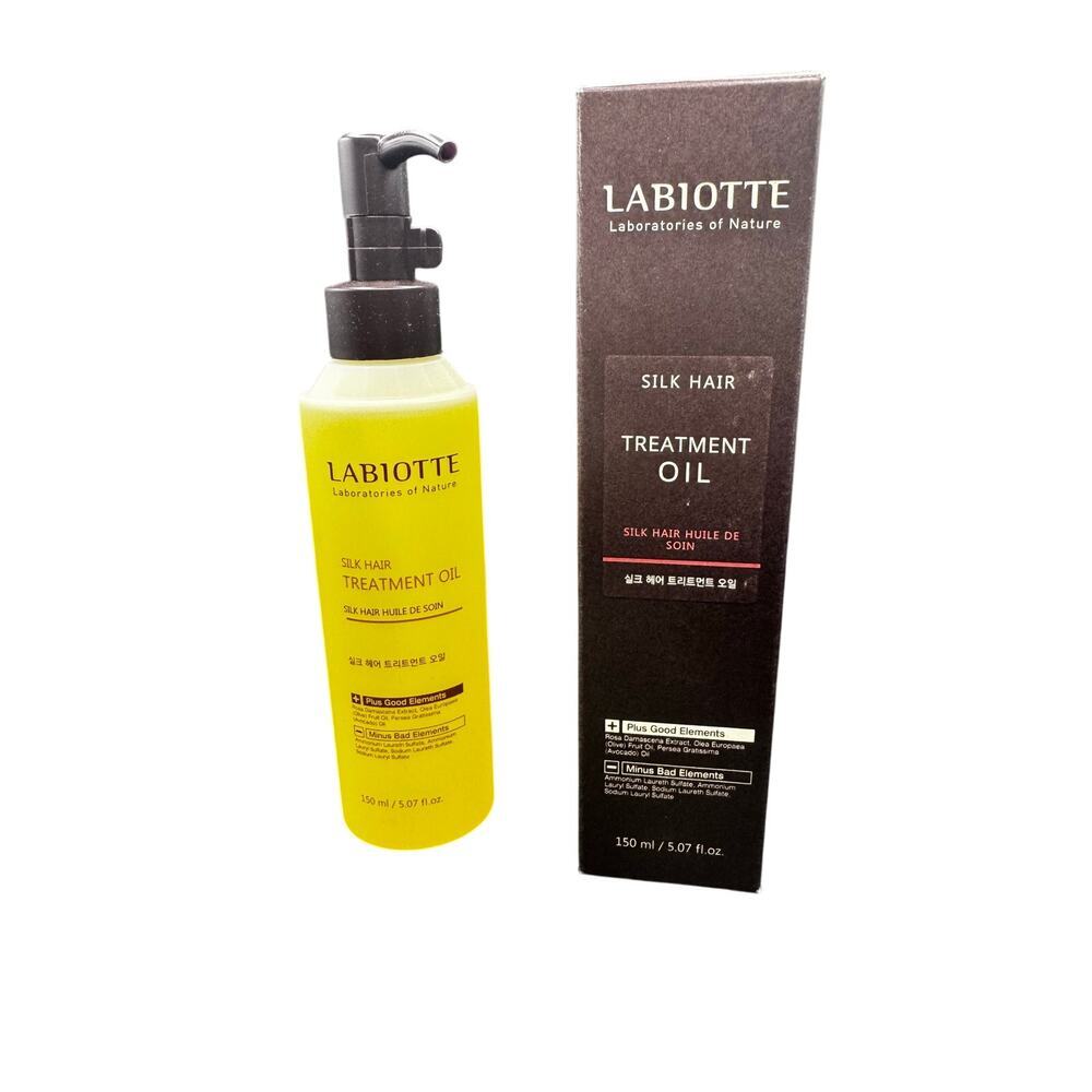 NWT Labiotte Silk Hair Treatment Oil FULL SIZE 5.07oz